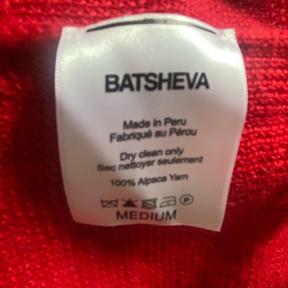 Batsheva Embroidered cardigan Medium EUC - Picture 6 of 6